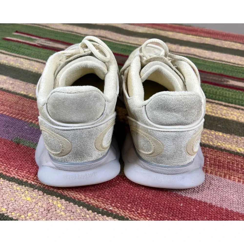 NEW SEASON Axel Arigato Farfetch Eris Suede Panel Sneaker Light Yellow Size 11 - Picture 9 of 10
